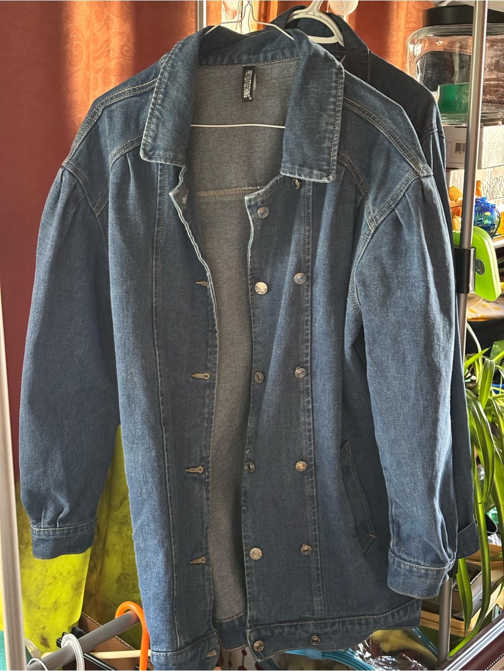 PrettyLittleThing Dark Blue Denim Shirt Jacket